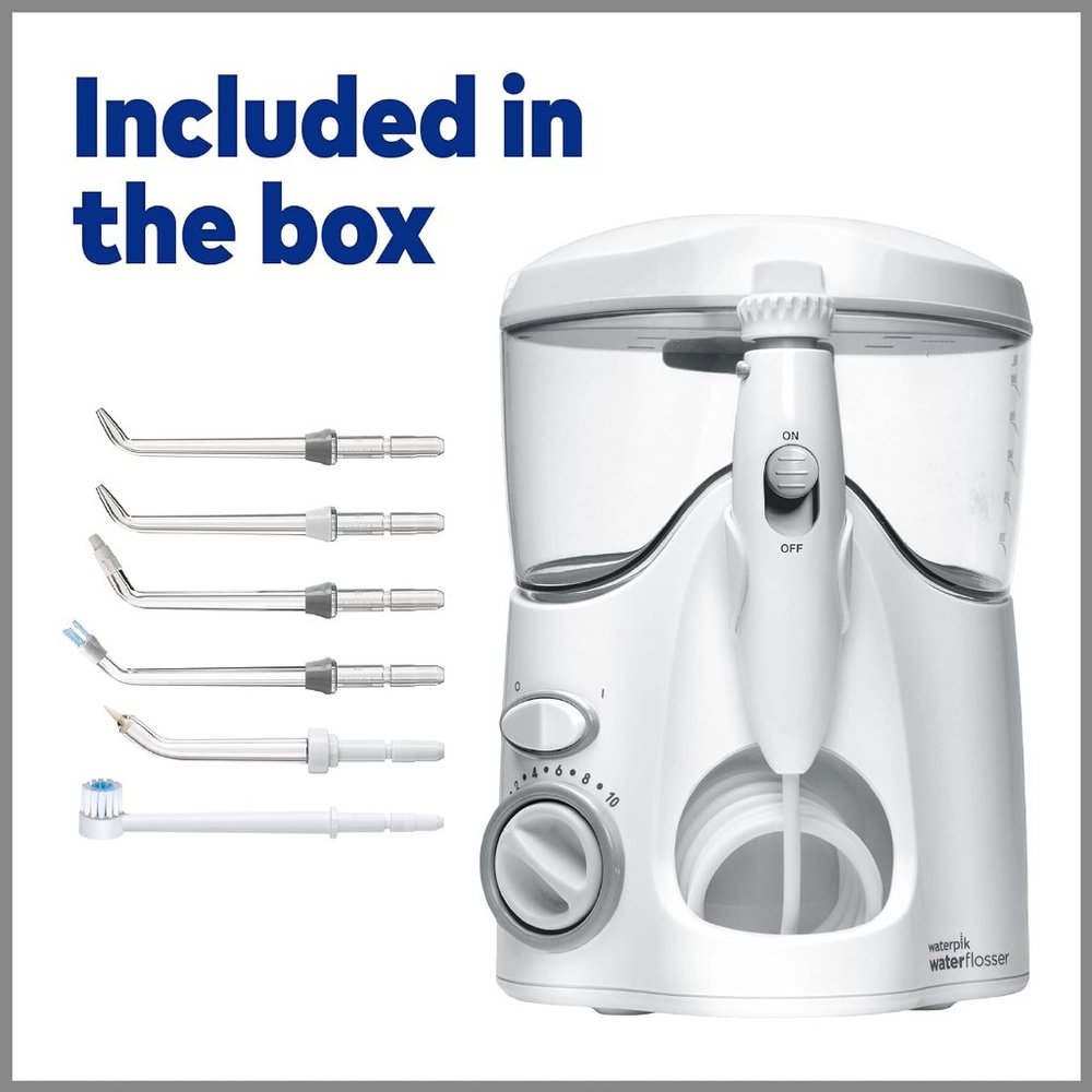 Waterpik Ultra Water Flosser WP-100W with 6 Tips - BRAND NEW - Picture 8 of 14